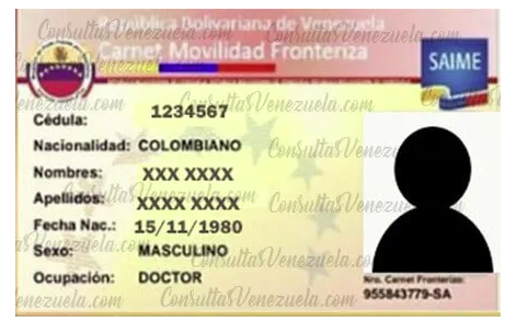 Carnet fronterizo