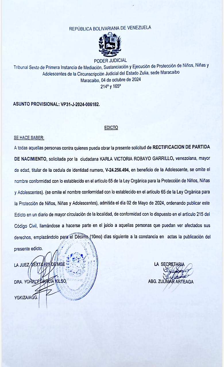 Edicto