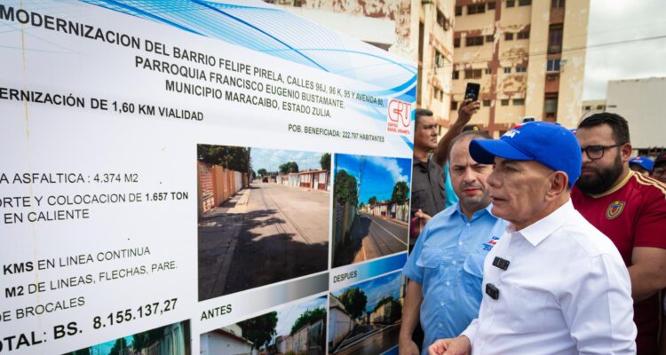 Gobernador Rosales inauguró trabajos de construcción, recuperación y modernización en el sector «Felipe Pirela» de Maracaibo 1 IMG 20241116 WA0084