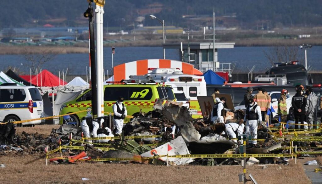 Accidente de avión en Corea