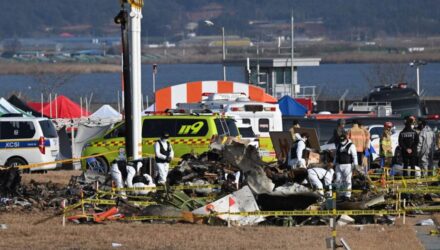 Accidente de avión en Corea