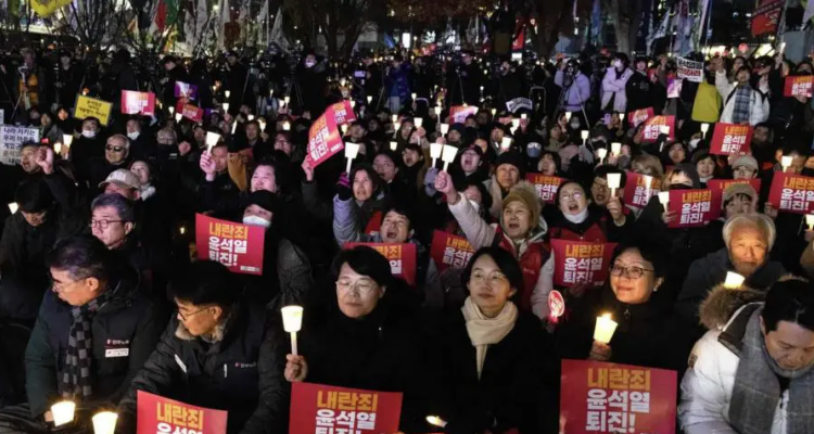 Corea Manifestaciones