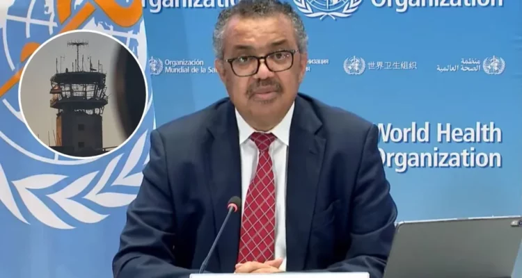 Director de la OMS resultó ileso durante bombardeo al aeropuerto de Yemen 1 OMS