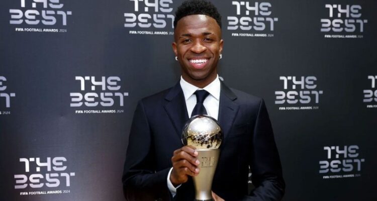Vinícius Jr recibió el premio «The Best» al mejor jugador del mundo 1 Vinicius