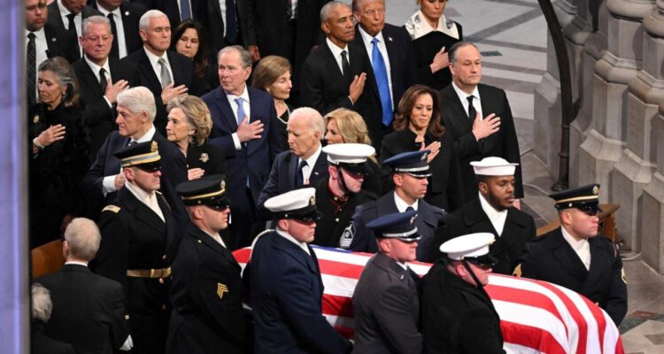 Jimmy Carter fue despedido en una jornada de luto nacional 1 000 36TE3BG