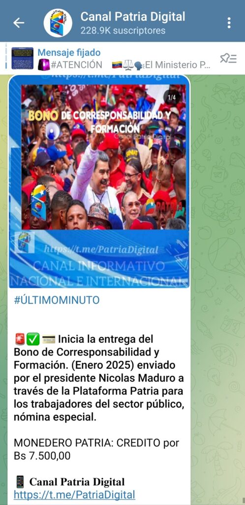 BonoCorresponsabilidadYFormacionNominaEspecialEnero2025