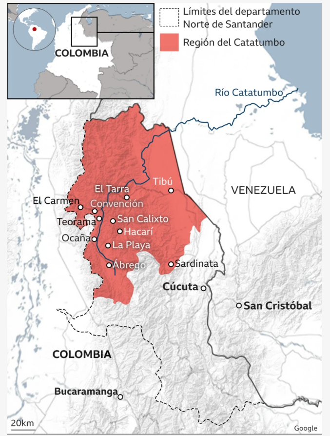 Por qué es clave el Catatumbo, la rica región de Colombia que se disputan el ELN y disidencias de las FARC y que desató una crisis humanitaria 2 Conflicto en Catatumbo