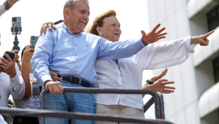 Edmundo y su esposa