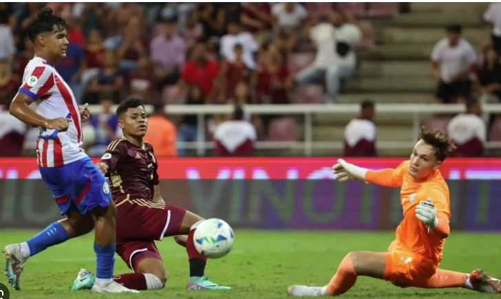 Vinotinto sub20 quedó eliminada del Suramericano por derrota ante Paraguay 2 Paraguay