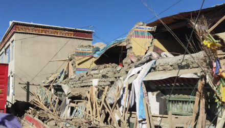 Sismo en el Tibet