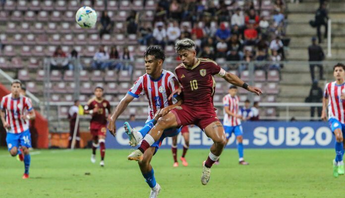 Vinotinto sub20 quedó eliminada del Suramericano por derrota ante Paraguay 1 Vinotinto sub20