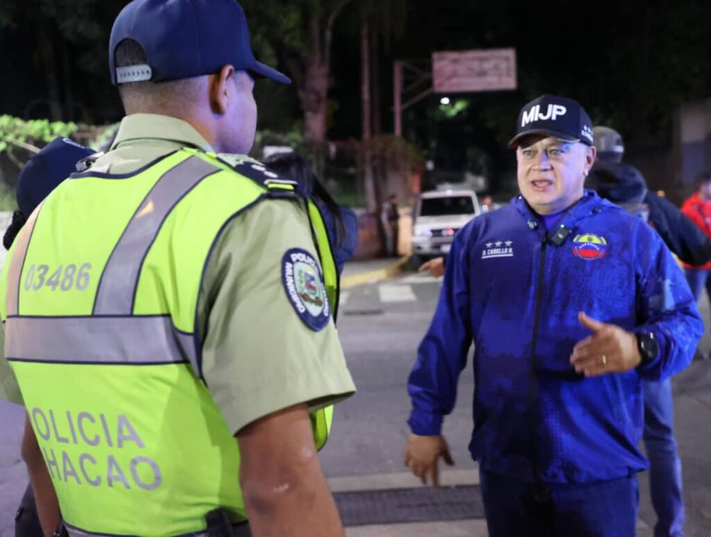 Vicepresidente Sectorial Diosdado Cabello supervisó despliegue popular militar-policial en Caracas 3 WhatsApp Image 2025 01 07 at 10.00.38 AM 1