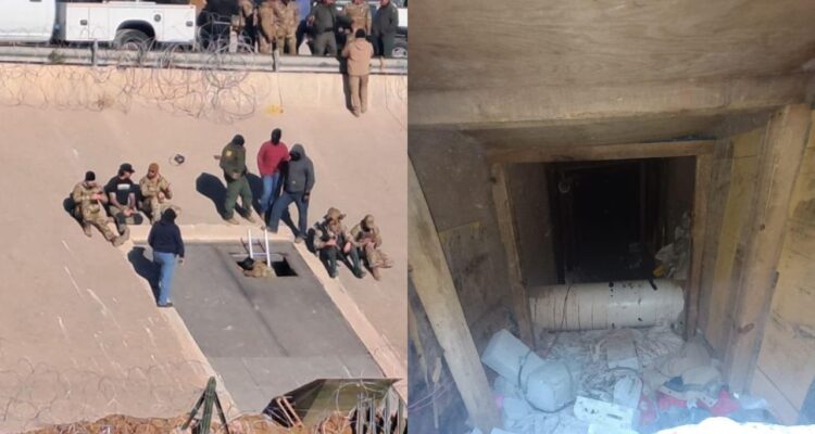 Descubrieron un túnel en la frontera de Estados Unidos con México (Videos) 1 Túnel