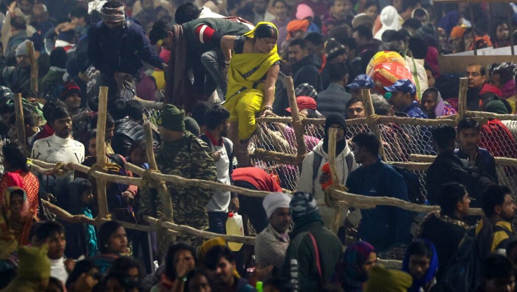 Al menos 15 muertos en estampida en el festival hindú de Kumbh Mela 2 tipo eventos mortales india foto