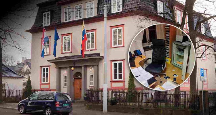 Gobierno denunció que sede diplomática en Noruega fue vandalizada 1 Embajada en Noruega