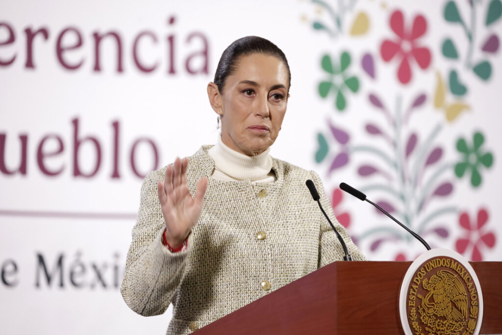 México logra posponer un mes aumento de los aranceles ordenado por Trump 2 Claudia Sheinbaum