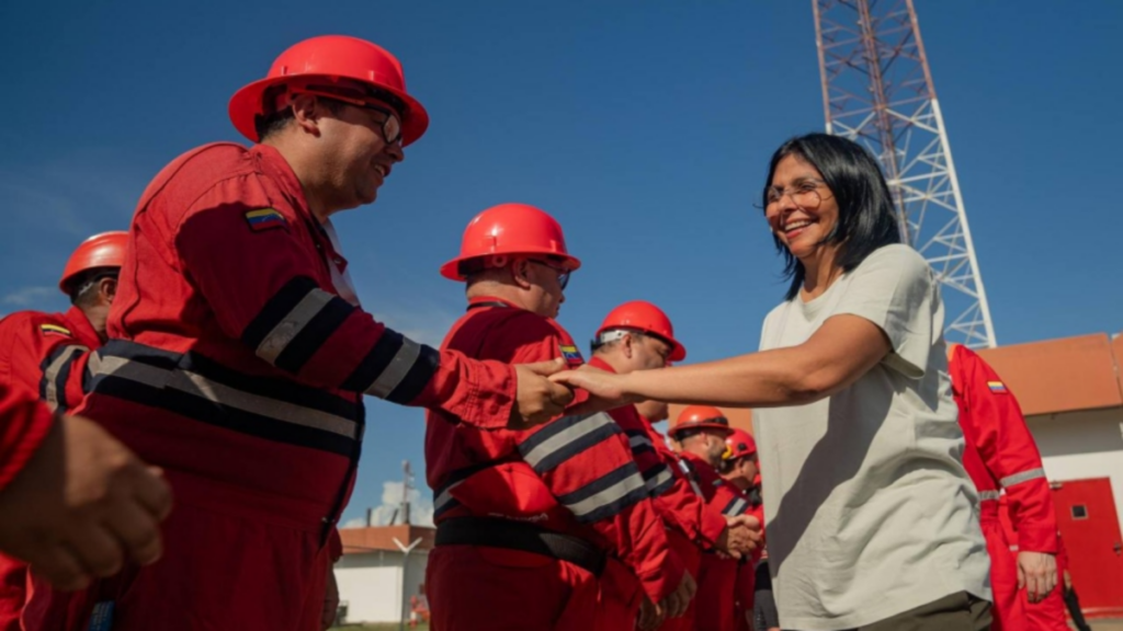 Ministra Delcy Rodríguez visitó el Zulia para supervisar la infraestructura de Pdvsa-Occidente 2 Delcy Rodriguez