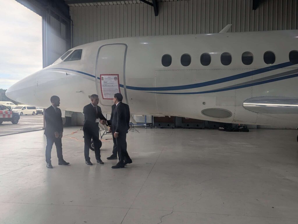 Incautaron avion venezolano