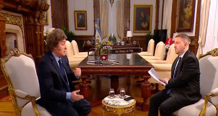 Milei entrevista