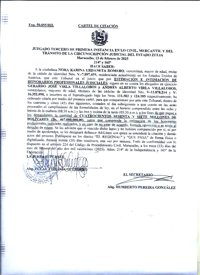 NORA KARINA URDANETA ROMERO 4 PUBLICACIONES