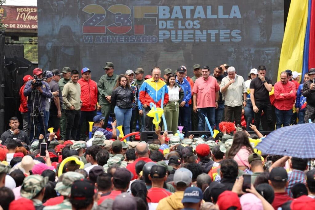 A seis años de la Batalla de los Puentes, Venezuela consolida la fusión popular, militar y policial 6 PHOTO 2025 02 23 17 28 16