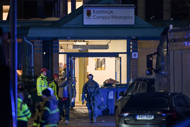 Policía sueca confirmó una decena de muertos en tiroteo en centro educativo para adultos 2 Tiroteo en Suecia