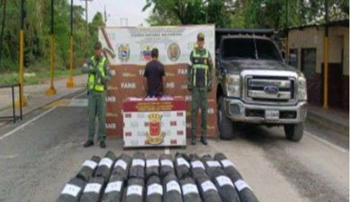 Cocaína confiscada