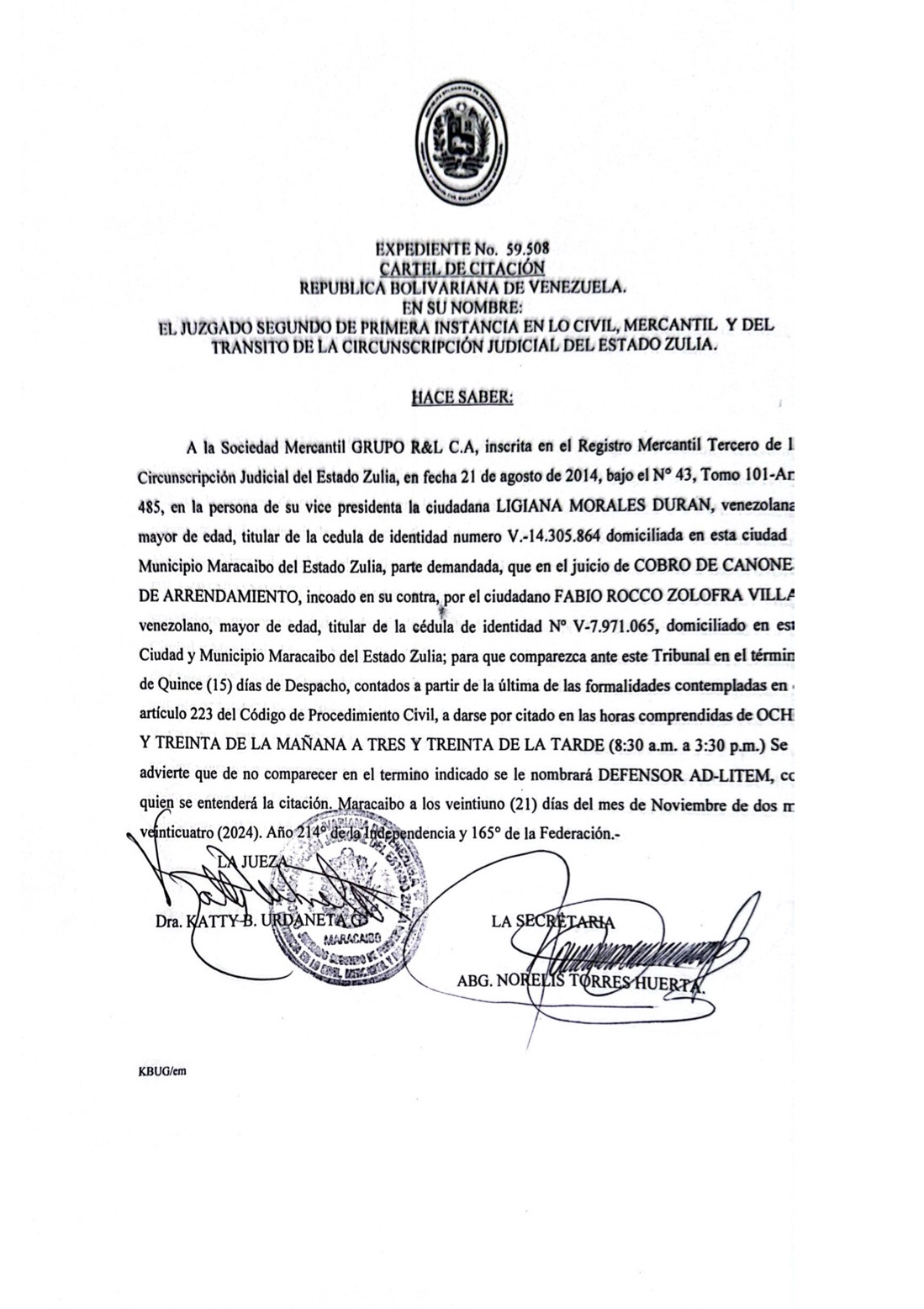 Grupo RL C.A