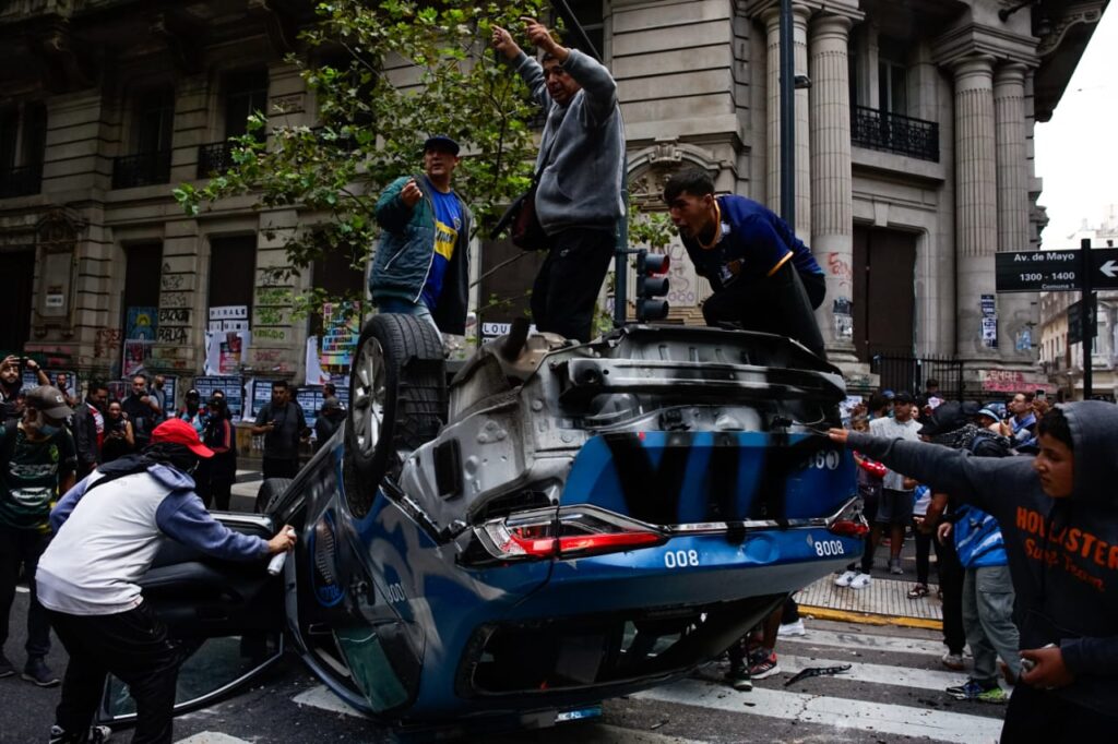 Manifestacion en Argentina