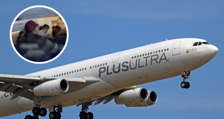 Pasajero intentó abrir una puerta de la cabina en vuelo Madrid-Caracas 1 Pasajero