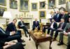 Trump y su gabinete