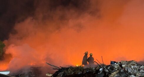 Incendio en Recimara