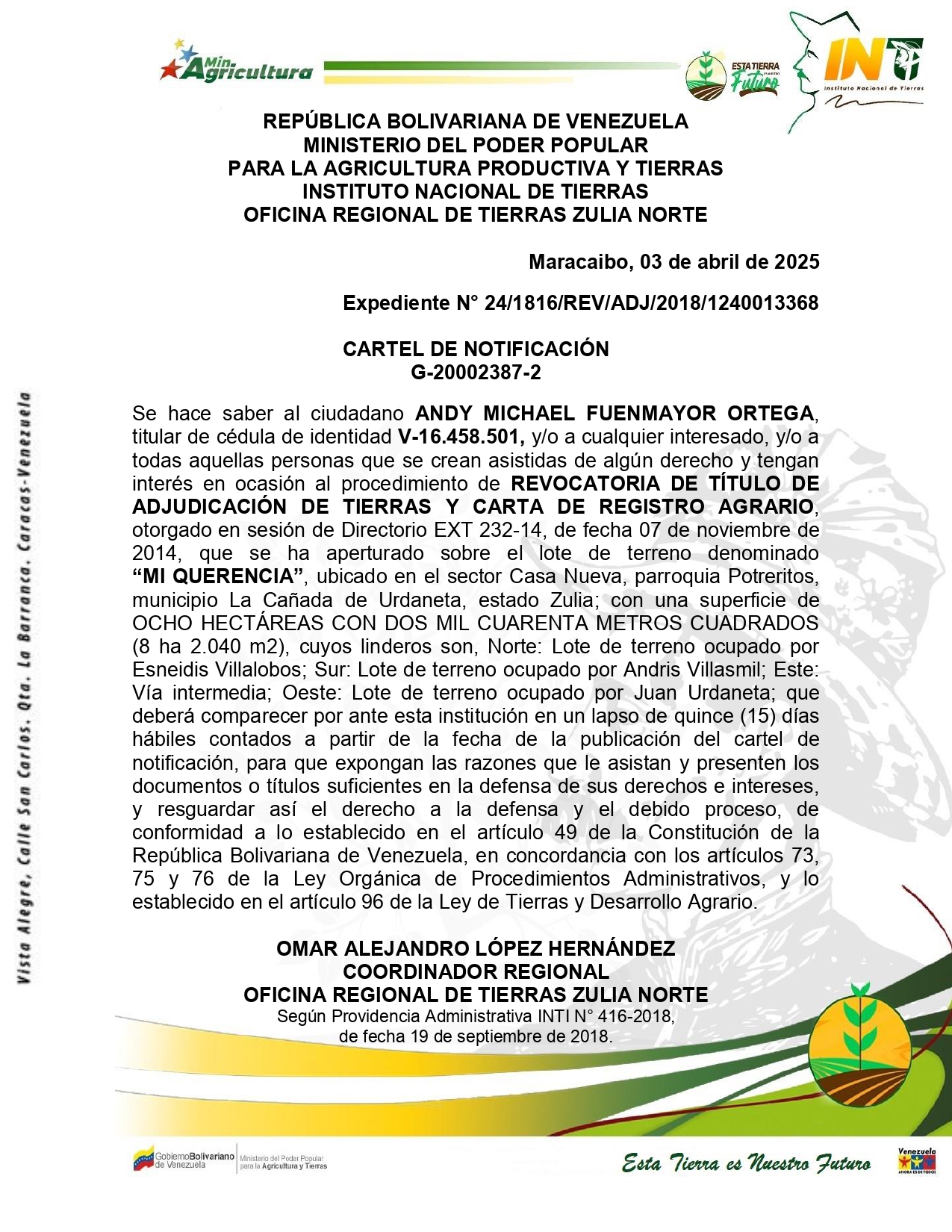 MI QUERENCIA