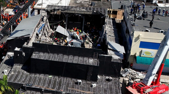 Comenzó el juicio penal por el derrumbe del techo de la discoteca Jet Set en República Dominicana 1 Discoteca Jet Set
