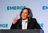 AP Kamala Harris reaparece