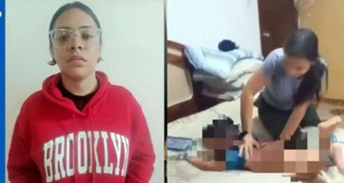 Se grabó golpeando a su hijo de 4 años