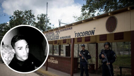 Joven opositor muerto