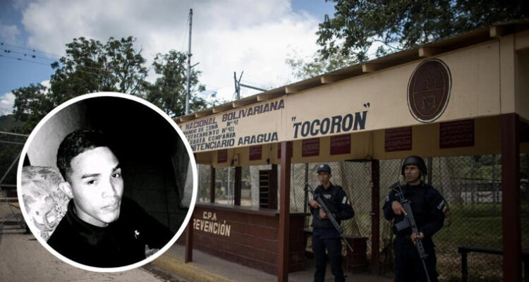 Joven opositor muerto