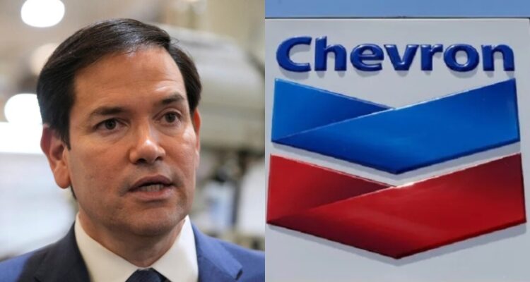 Marco Rubio insistió en que el fin de la licencia de Chevron en Venezuela es el 27 de mayo 1 Chevron