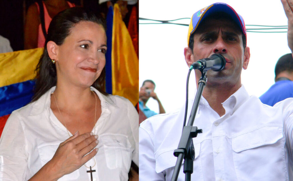 Henrique Capriles: «La mayor parte de las personas que quieren una invasión de Estados Unidos no viven en Venezuela» 8 machado capriles