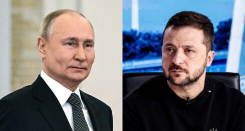 zelenski vs Putin