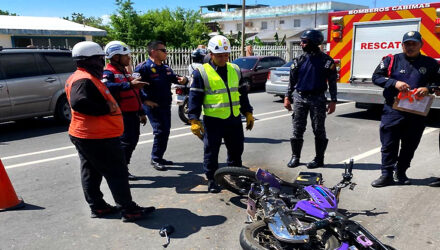 Accidente de transito en la carretera H de Cabimas deja un herido t