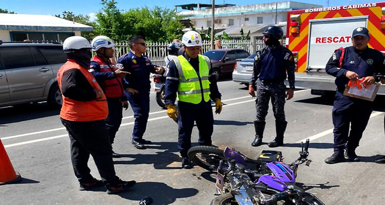 Accidente de transito en la carretera H de Cabimas deja un herido t