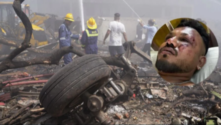 Avion en la India
