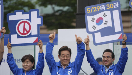 Candidatos a la presidencia de Corea