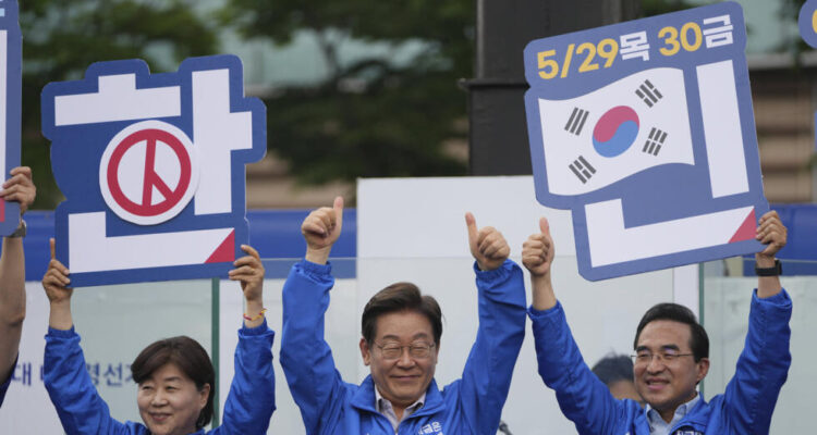 Candidatos a la presidencia de Corea
