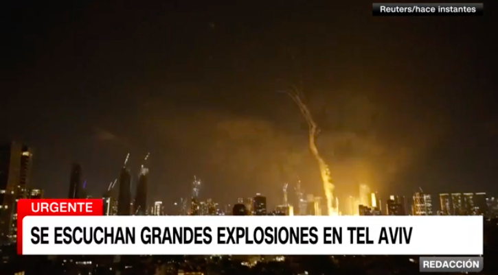 Israel bombardeó Irán: Instalaciones nucleares, el alto mando militar y científicos fueron los blancos. ACTUALIZADA: Misiles iraníes alcanzan Israel 2 Captura de pantalla 2025 06 13 a las 3.57.44 p. m