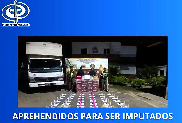 Capturados dos sujetos con mas de 20 kilos de cocaina 1 R
