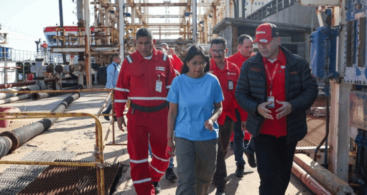 Vicepresidenta Delcy Rodríguez inspeccionó Centro de Refinación Paraguaná 1 Delcy Rodriguez