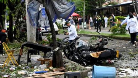 Explosion en el barrio Melendez en Cali T